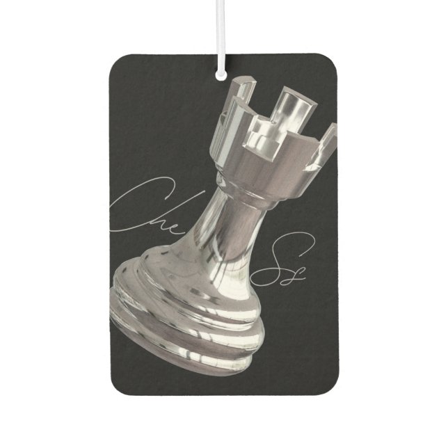 Chess Car Air Freshener (Front)