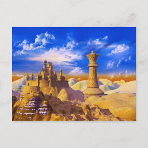 Chess Castle Postcard