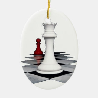 Chess Ceramic Tree Decoration