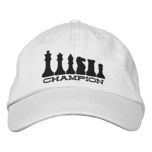 Chess Champion Embroidered Hat