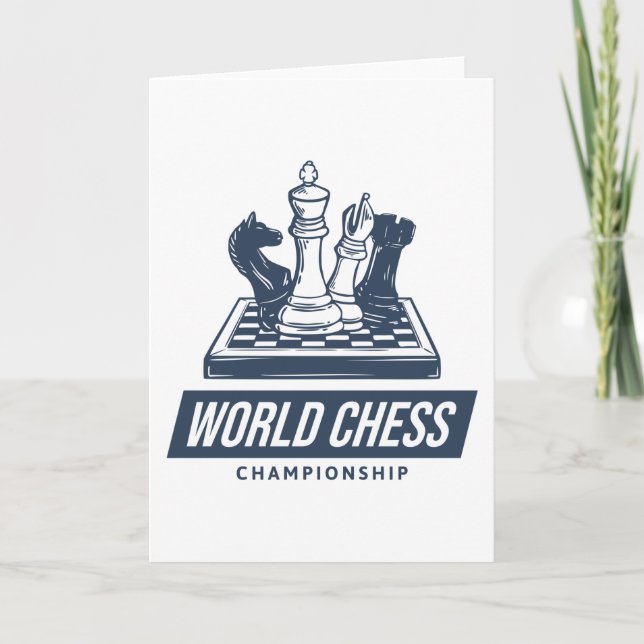 chess championship card (Front)