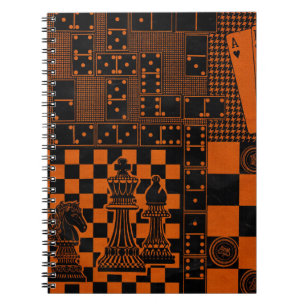 chess checkers dominos dominoes notebook