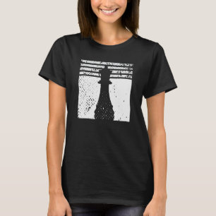 Chess Checkers Figure Chess Game Checkmate Chess P T-Shirt