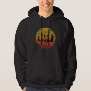 Chess Chess Pieces Retro Hoodie