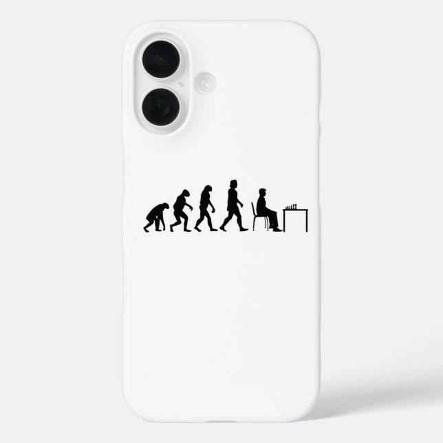 Chess - Chess Player Evolution Case-Mate iPhone Case (Back)