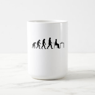 Chess - Chess Player Evolution Coffee Mug