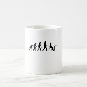 Chess - Chess Player Evolution Coffee Mug