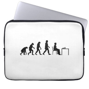 Chess - Chess Player Evolution Laptop Sleeve