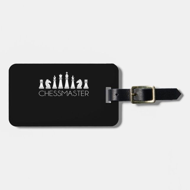 Chess  - Chessmaster Luggage Tag (Front Horizontal)