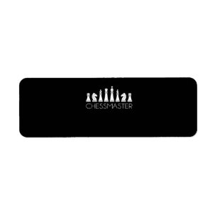 Chess  - Chessmaster Return Address Label