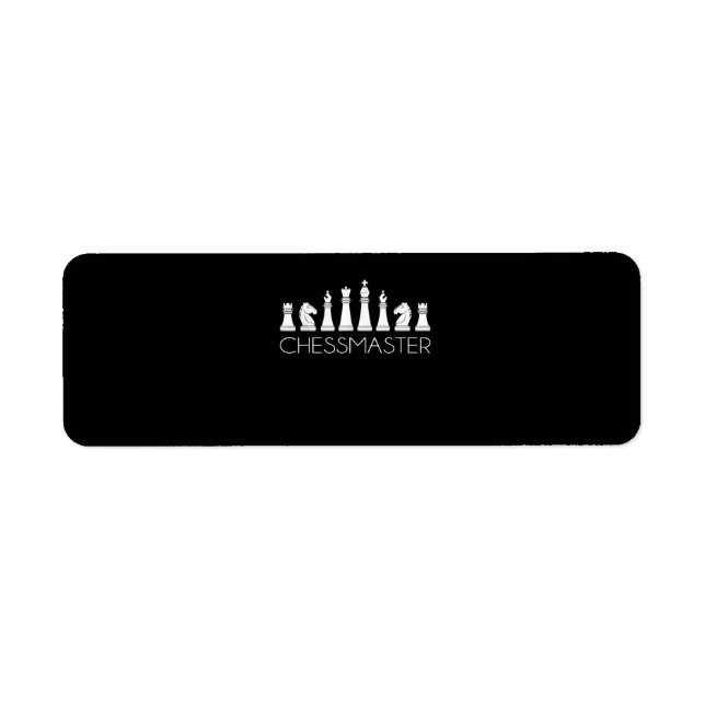 Chess  - Chessmaster Return Address Label (Front)
