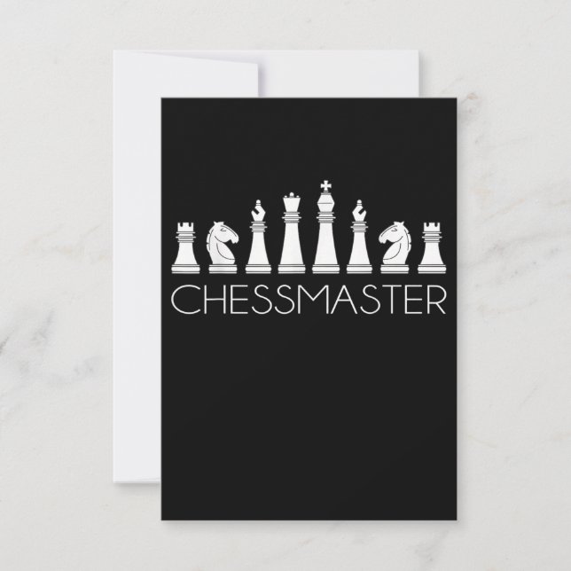 Chess  - Chessmaster RSVP Card (Front)