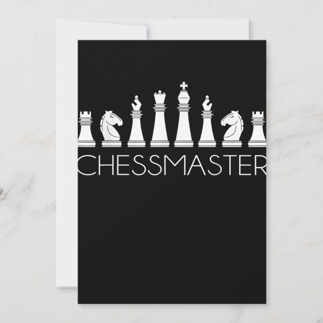 Chess  - Chessmaster Thank You Card (Front)