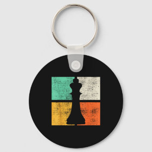 Chess Chessmen King Player Key Ring