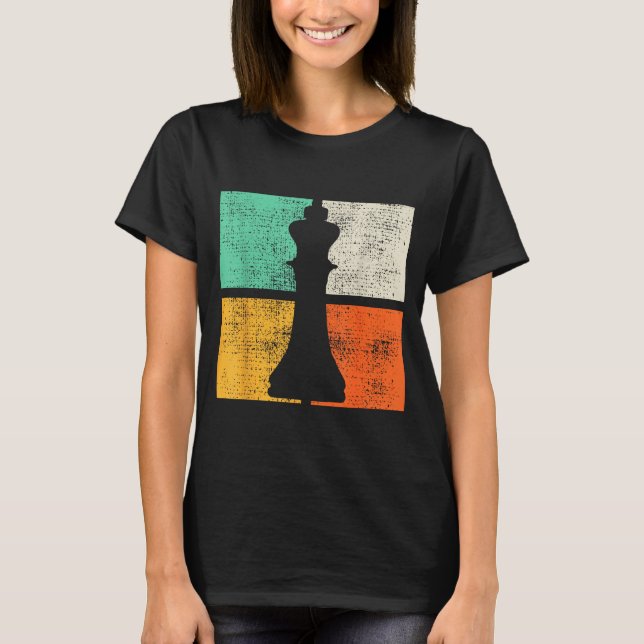 Chess Chessmen King Player  T-Shirt (Front)