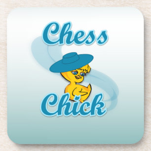 Chess  Chick #3 Coaster