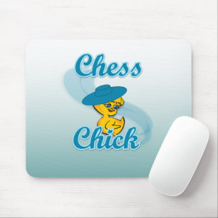 Chess Chick #3 Mouse Pad