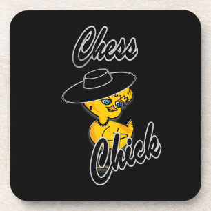 Chess Chick #4 Coaster