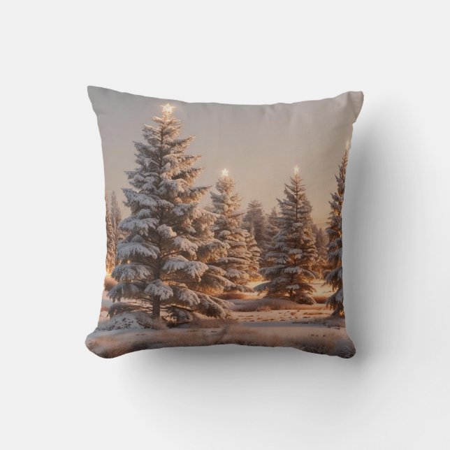 Chess Christmas Cushion (Front)