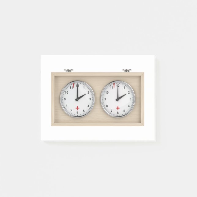 Chess clock post-it notes (Front)