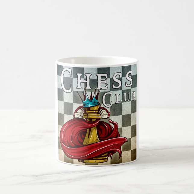 Chess Club Coffee Mug (Center)