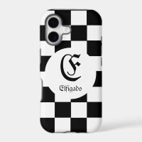 Chess Club Custom Name Initial