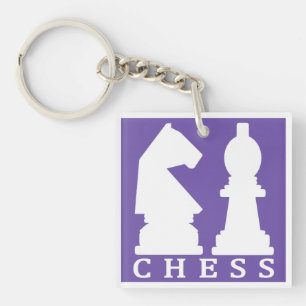 CHESS custom colour key chain