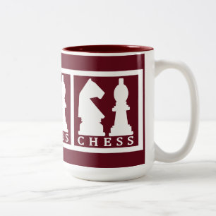 CHESS custom colour mugs