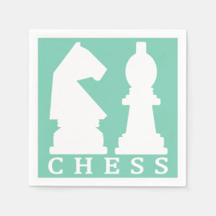 CHESS custom colour paper napkins