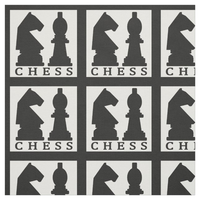 CHESS custom fabric (Swatch)