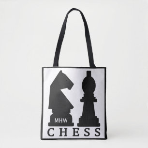 CHESS custom monogram bags
