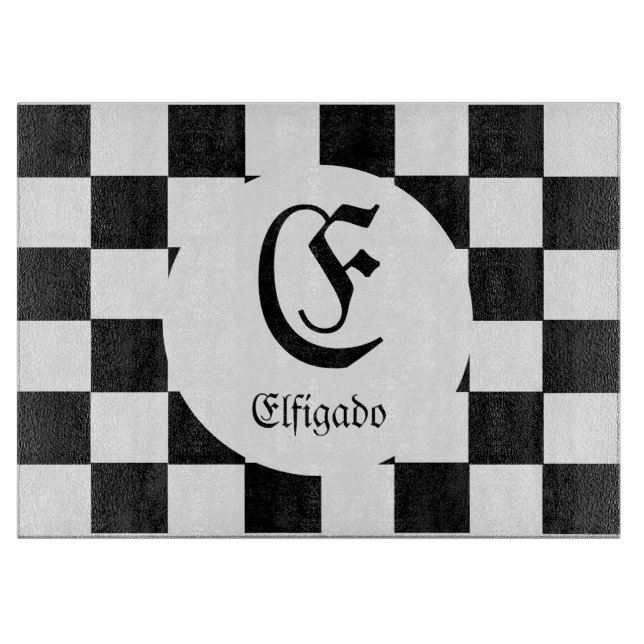 Chess Decorative Cutting Board (Front)