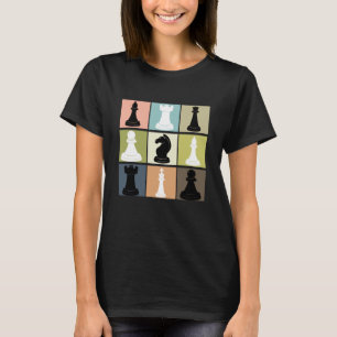 Chess Design With Chessboard For Chess Player T-Shirt