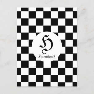 Chess Family Name Photo Postcard