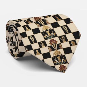 Chess Faux Silk Luxury Chess Game Gentleman's Tie