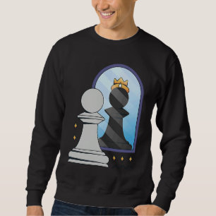 chess figure king game queen horse pieces knight sweatshirt