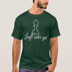 Chess Figure Runner Chess Game Chess Player T-Shirt