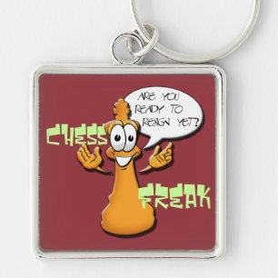 Chess Freak Key Ring