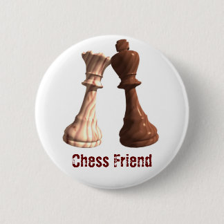 Chess Friend - WKBQ 6 Cm Round Badge