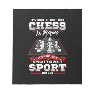 Chess Funny Quotes Humour Sayings Notepad