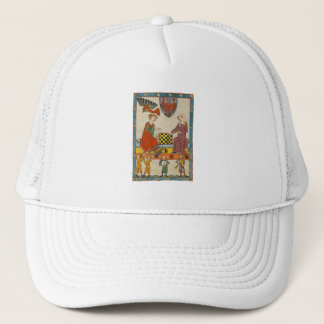 Chess Game 14th Century Codex Manesse Trucker Hat