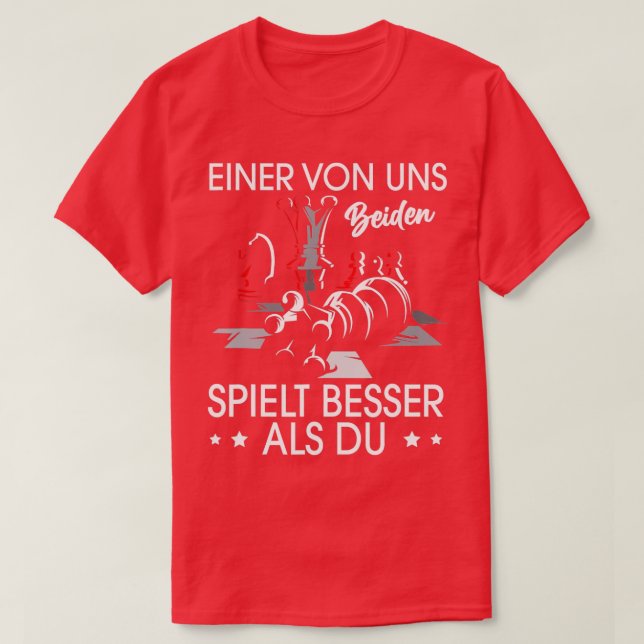 Chess Game Chess Matt Cool Chess Player T-Shirt (Design Front)