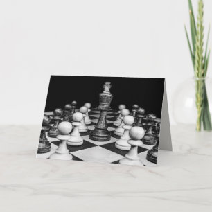 chess game greeting card