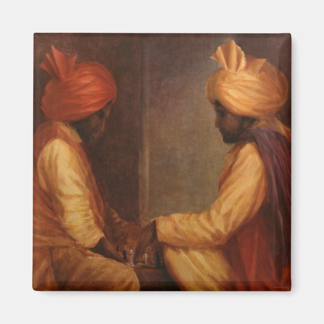 Chess Game Magnet (Front)