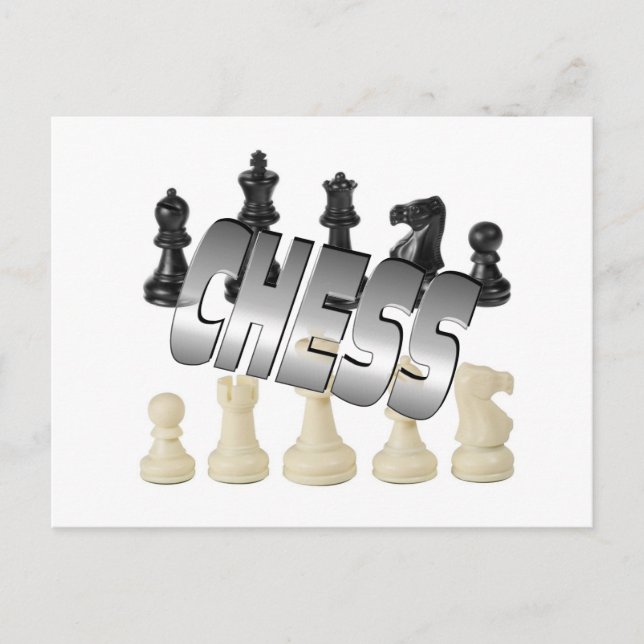 Chess Game Postcard (Front)