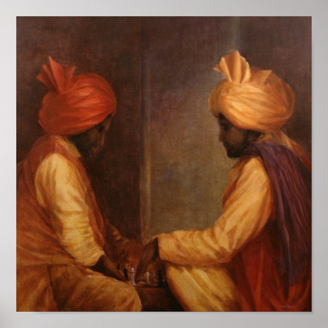 Chess Game Poster (Front)