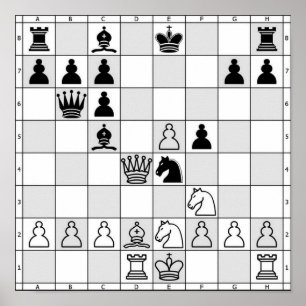Chess Game Poster Four