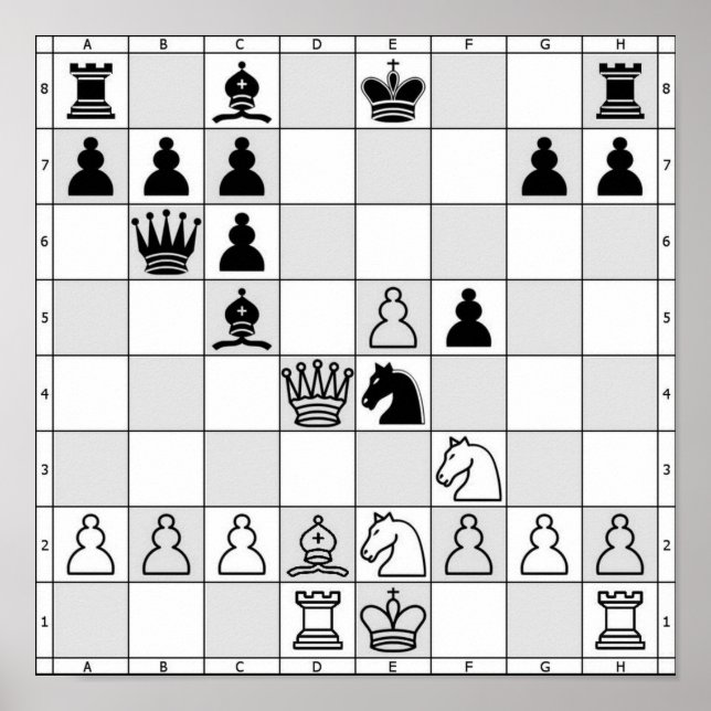 Chess Game Poster Four (Front)