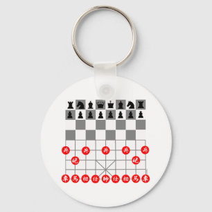 Chess games key ring