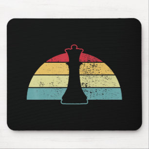 Chess Gift   Chess Video Game Or Food Design Mouse Pad